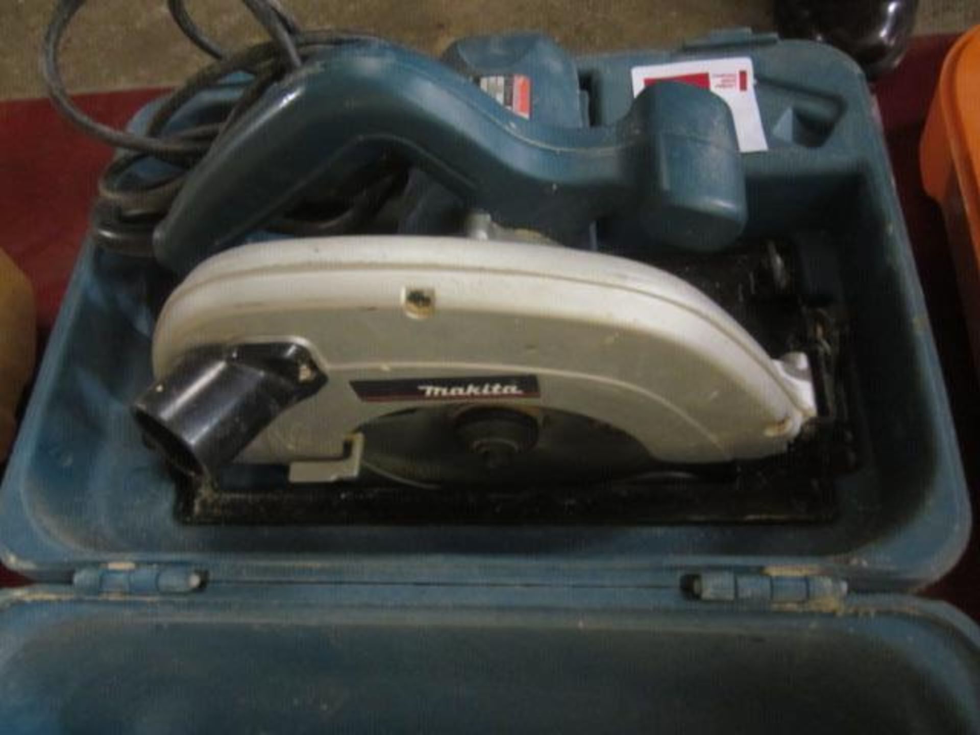 Makita 5704R circular saw, 110v ** Located: Stoneford Farm, Steamalong Road, Isle Abbotts, Nr - Image 3 of 4