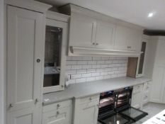 Mackintosh Manor House showroom display kitchen comprising of: - 2 x AEG ovens, type 71BLF05AG,