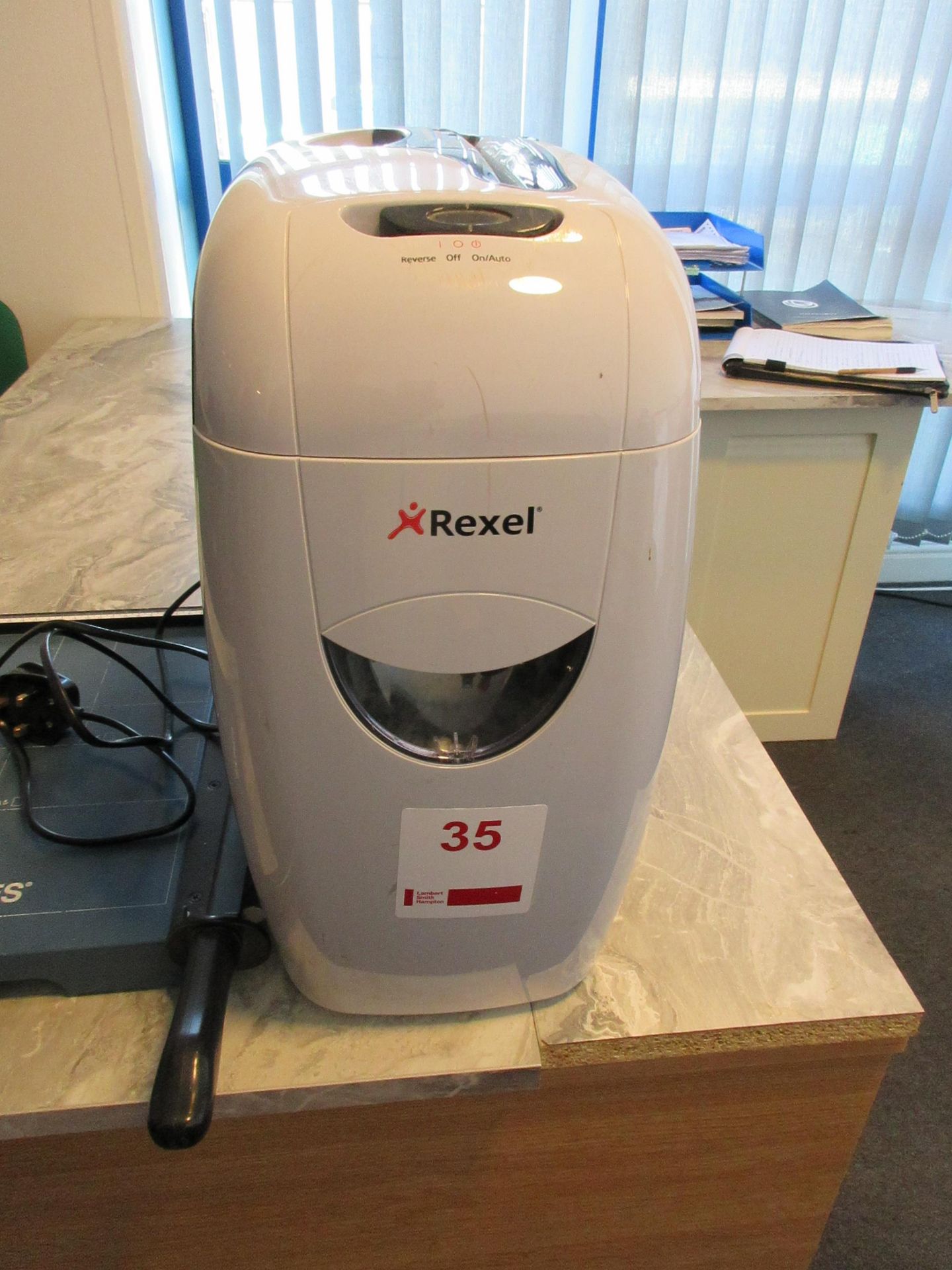 Rexel paper shredder and Staples paper guillotine - Image 2 of 3