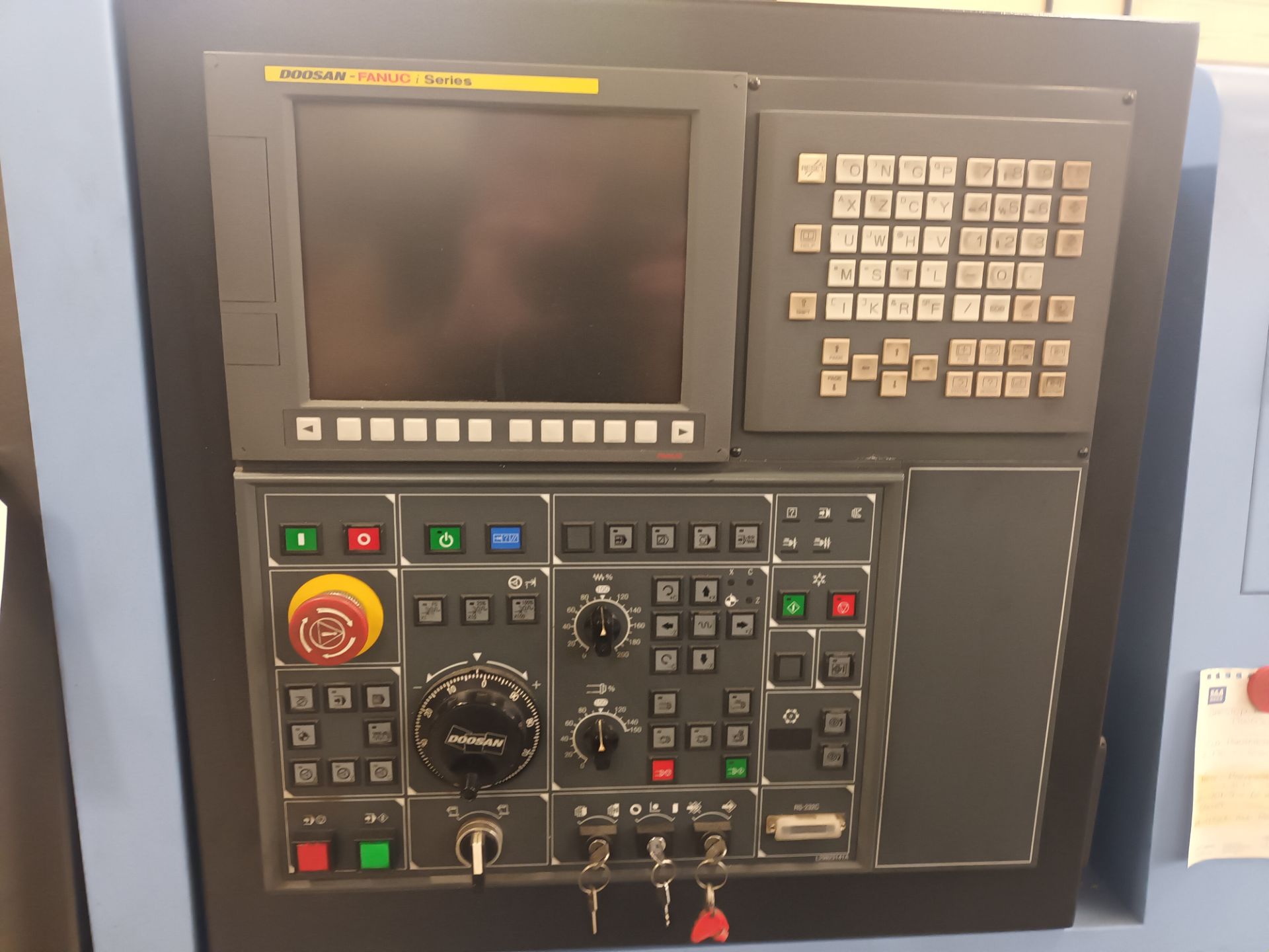 Dooson Lynx 220LMA CNC lathe (2013) Serial No. ML0027-001538 - Image 2 of 9