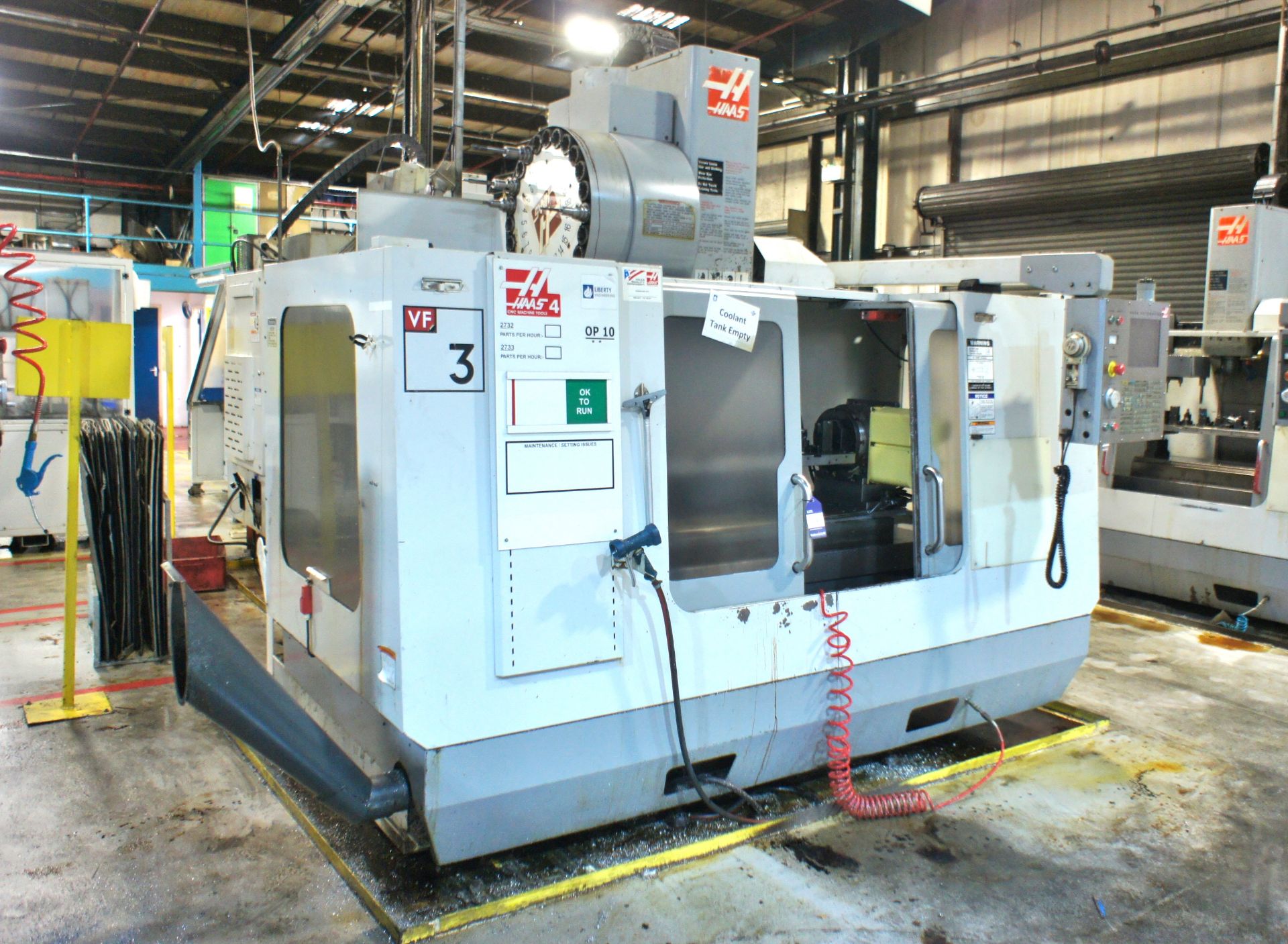 Haas VF-3DHE Vertical Machining Centre