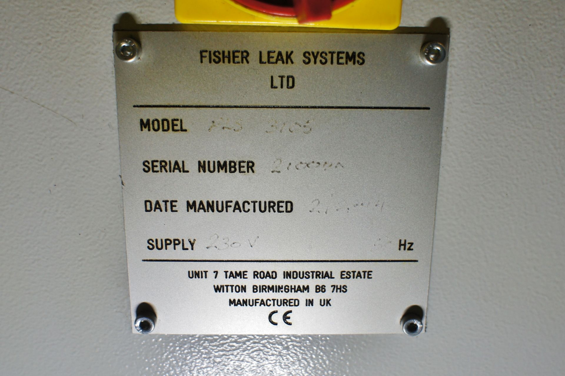 Fisher Pressure Test System - Image 6 of 6