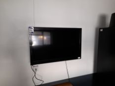 Technika wall mounted TV, to first floor canteen