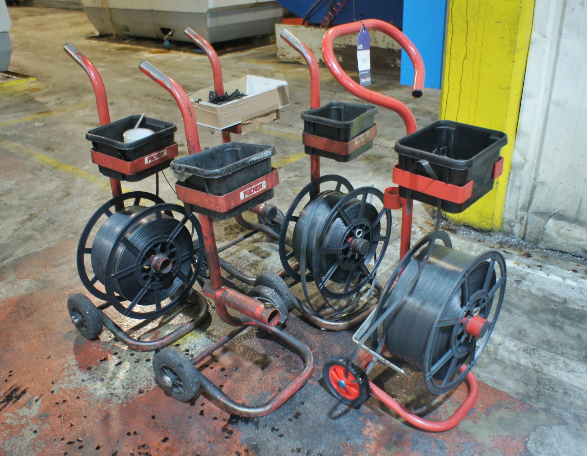 5 x Strapping Trolleys