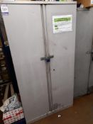 Triumph 2 door metal cabinet (Approximately 1930 x 950 x 490) (Contents not included)