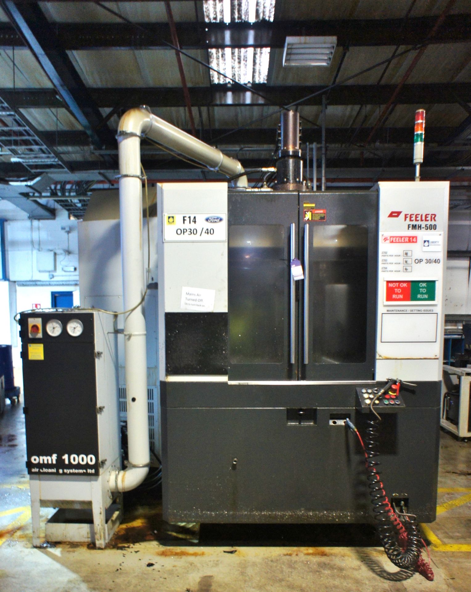 Feeler FMH-500 Horizontal Machining Center - Image 7 of 20