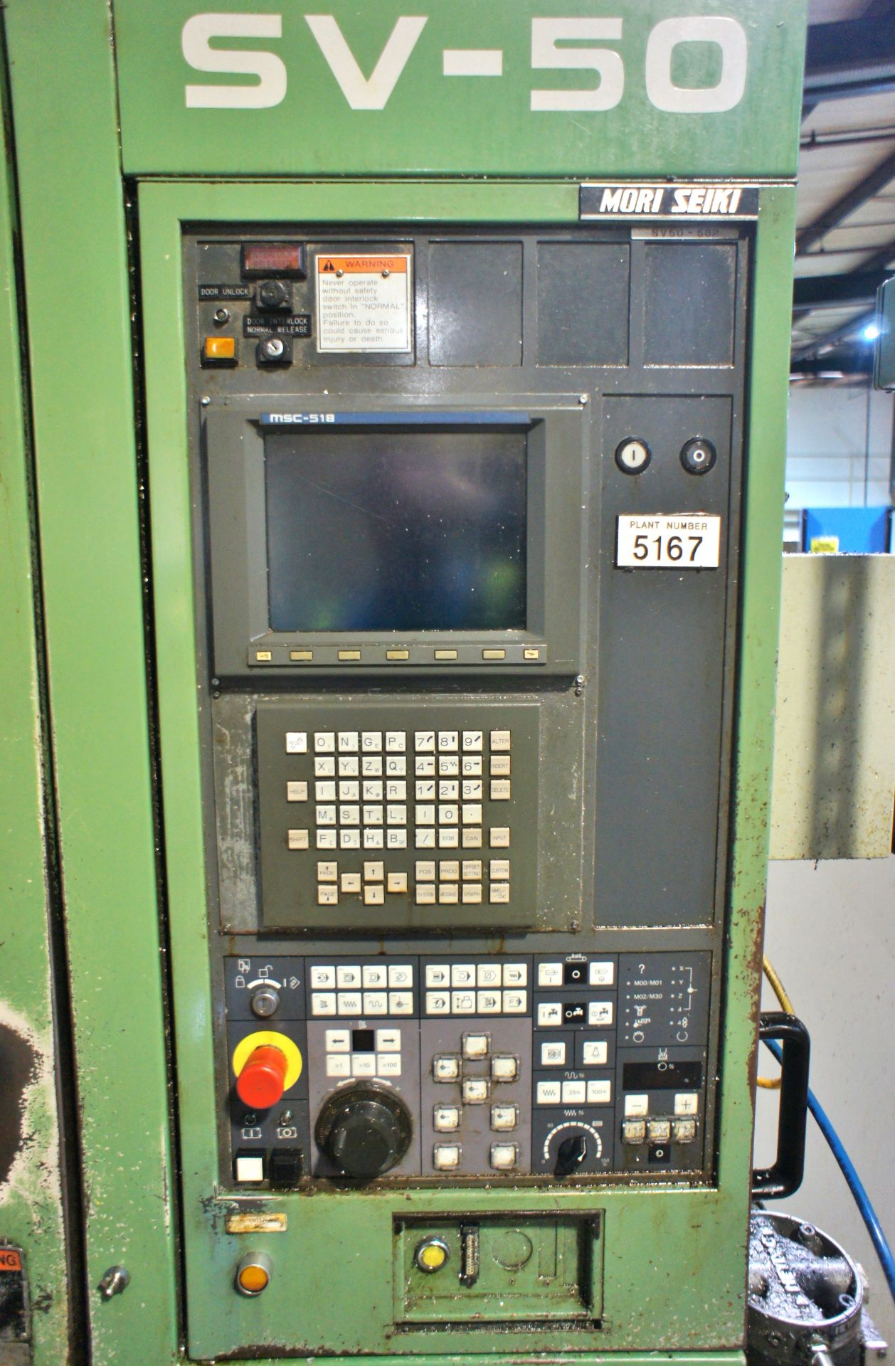 Mori-Seiki SV-50/40 Vertical Machining Centre - Image 4 of 11