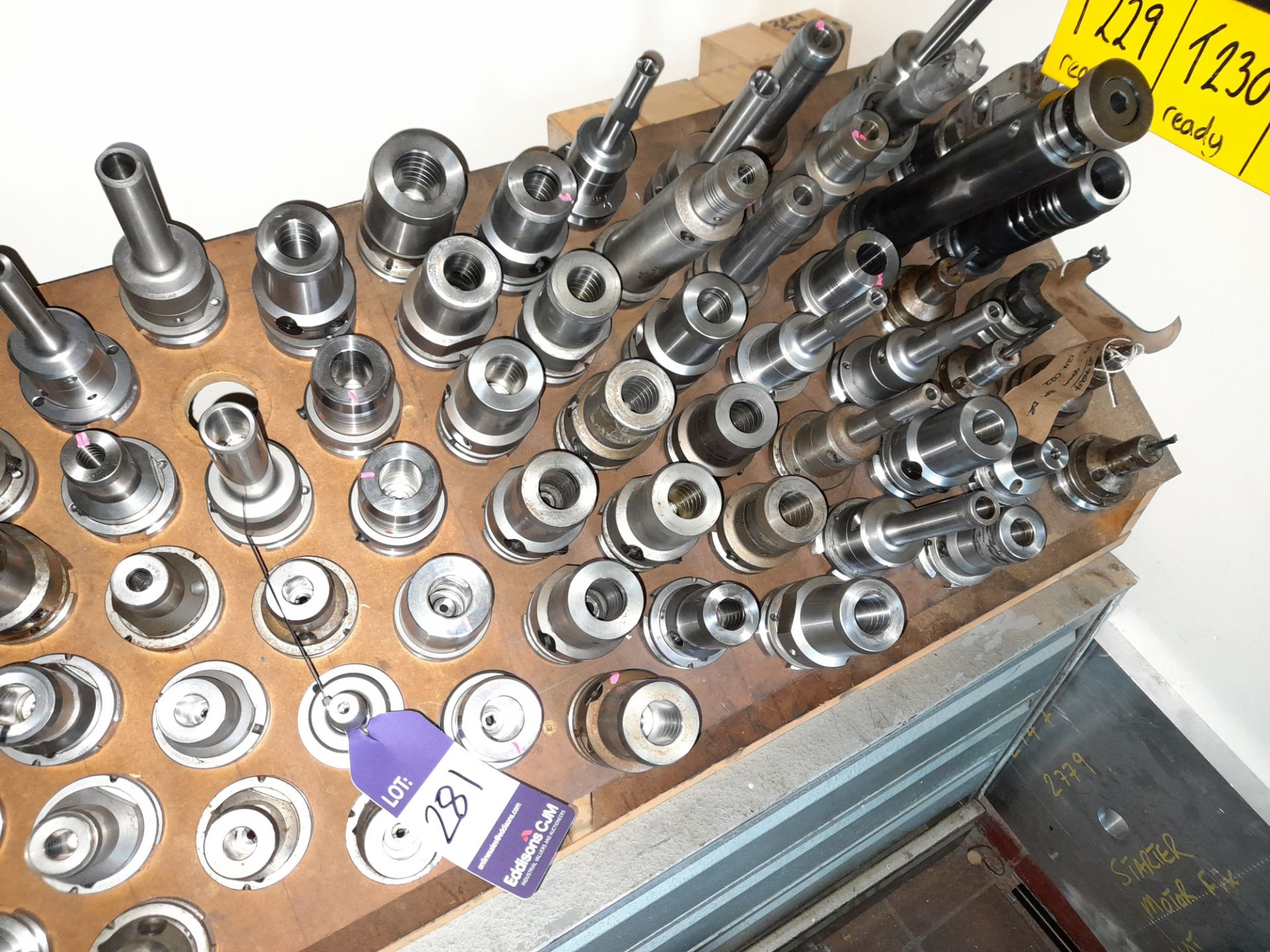 Approximately 120 x BT40 extension CNC tool holders, to rack - Image 4 of 4