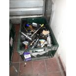 Contents to crate to include various CNC toolholders, cutters, etc