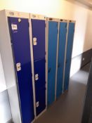 5 x Various personnel lockers