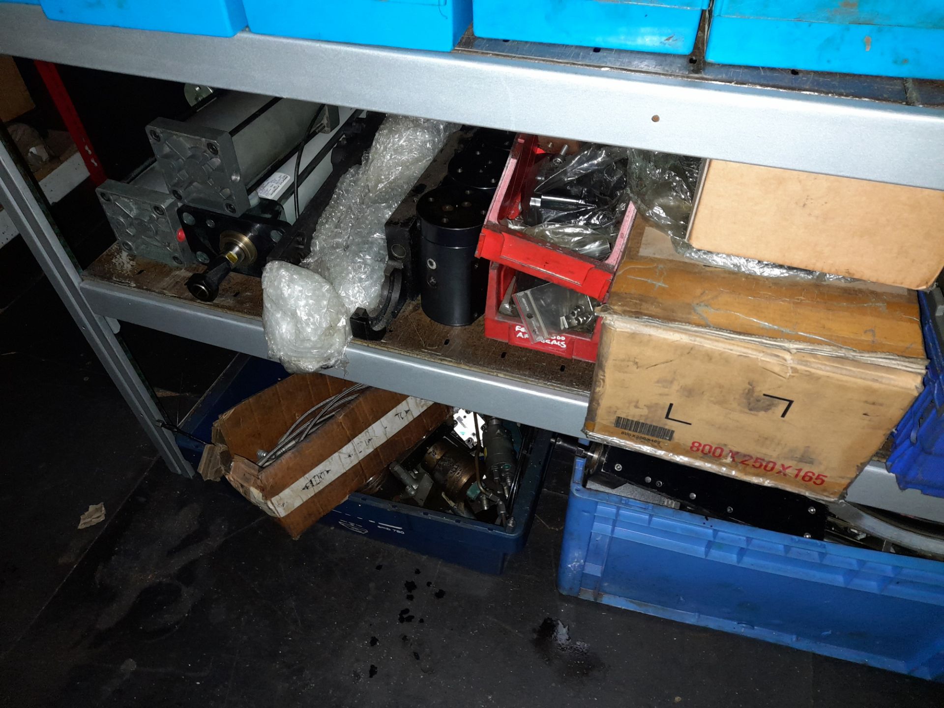 Contents to bay of shelving, to include various CNC mechanical and electrical components - Image 10 of 11