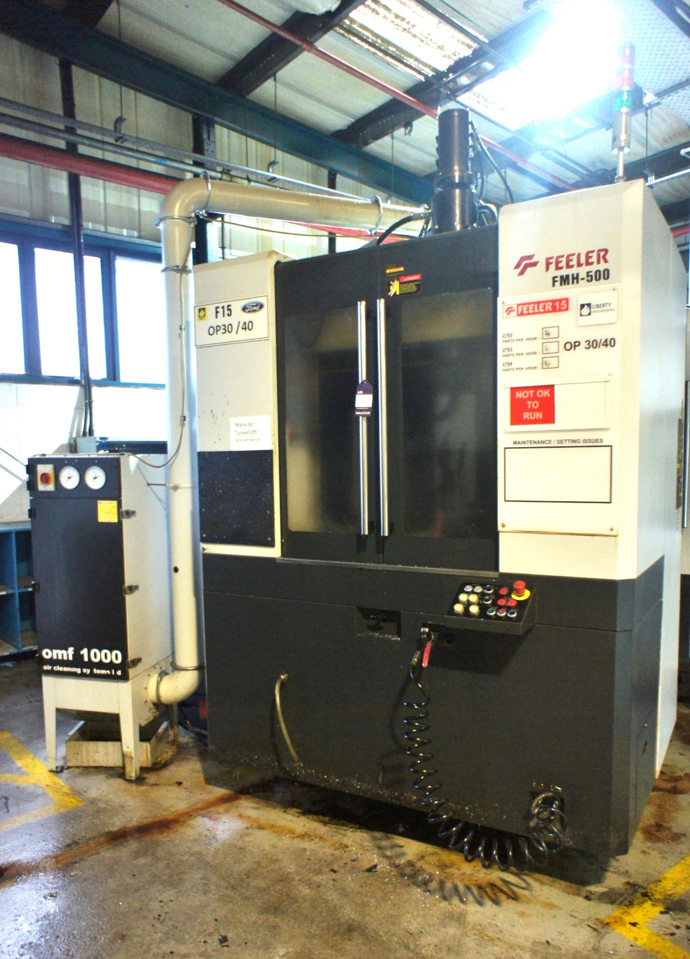 Feeler FMH-500 Horizontal Machining Center - Image 2 of 14