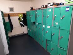 45 Person lockers, to first floor canteen / changing area
