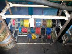 Quantity of reels of electric cable, to rack