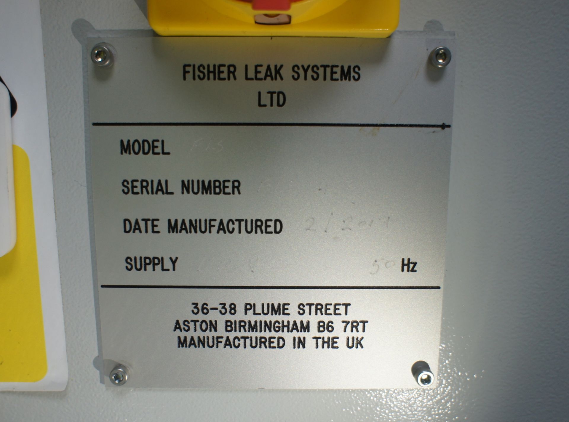 Fisher Pressure Test System - Image 7 of 8