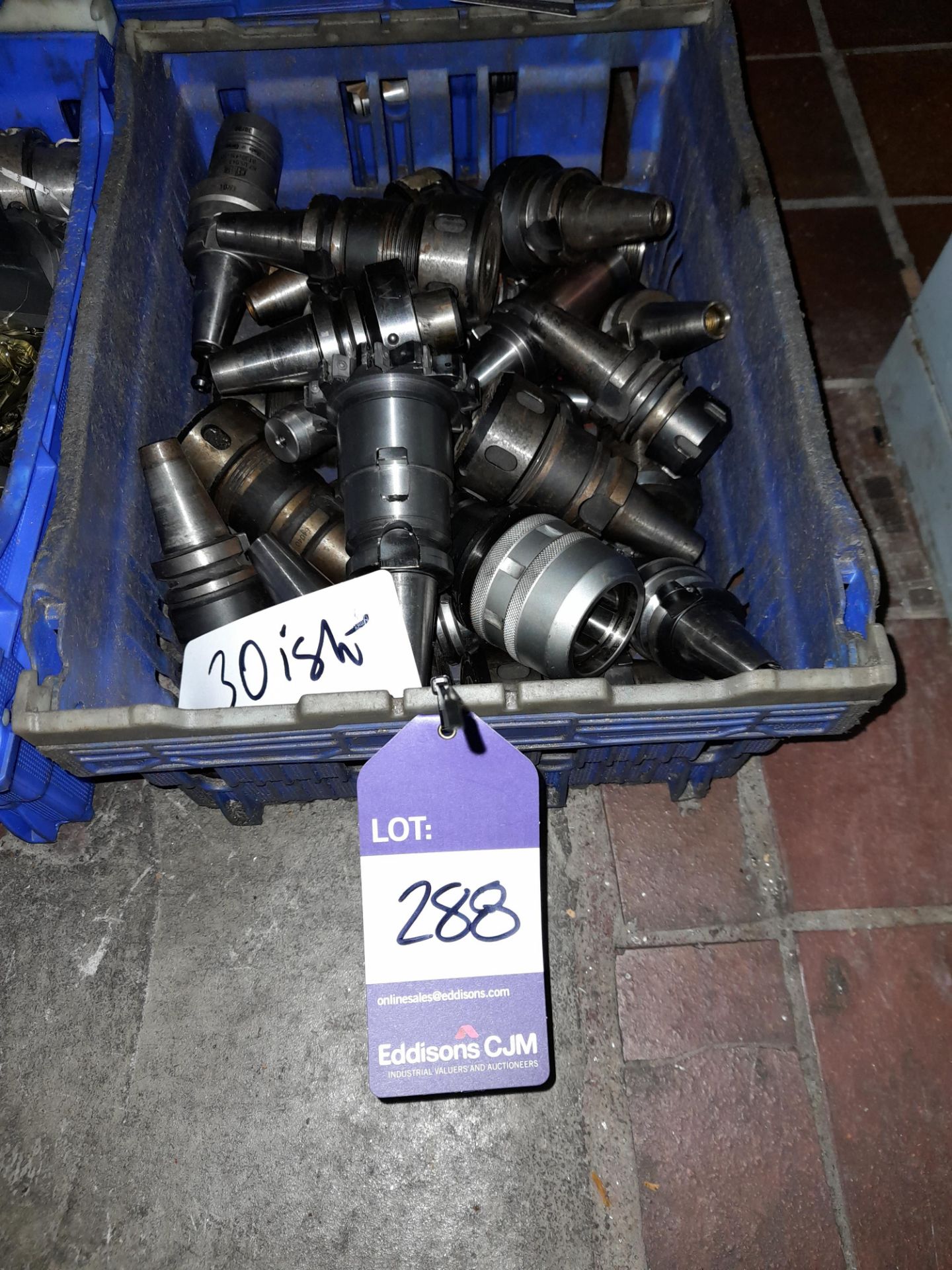 30 x Various BT30 extension CNC tool holders