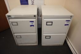 2 x 2 Drawer Metal Filing Cabinets