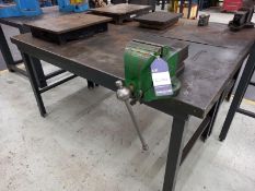 Steel Bench and Vice