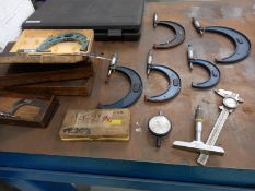 Assorted Micrometers