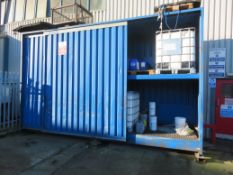 Denios 2 Tier Bunded Storage Container