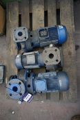 3 x Various Lowra Centrifugal Pumps to Pallet
