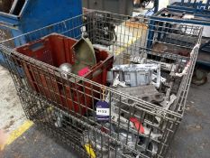 Metal Cage and Contents