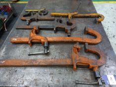 6x Carver Clamps