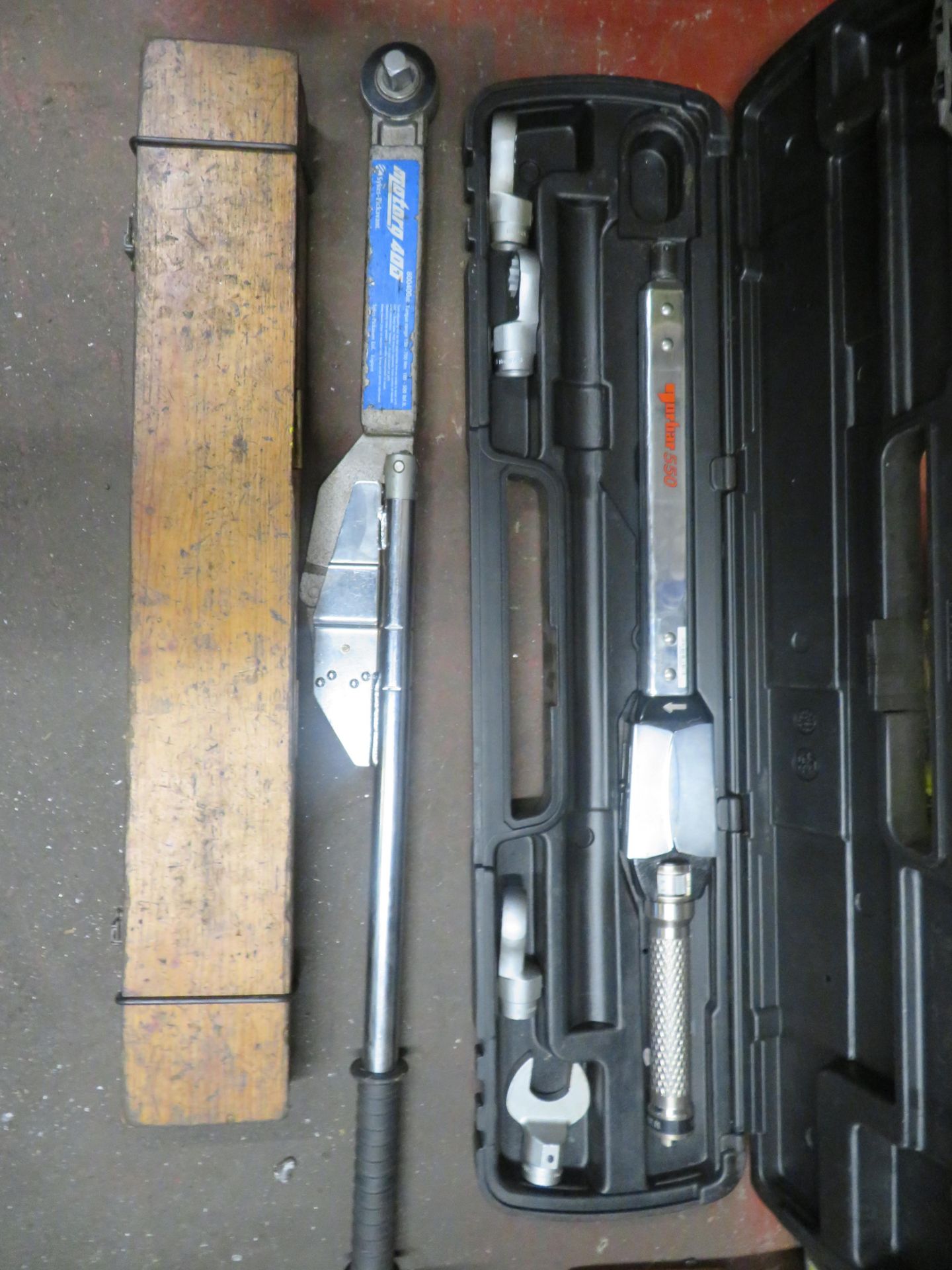 Nor Bar 550 Torque Wrench Sykes - Pickcuart Torque 6 Bar 3 x Tie Bar Strain Gauges - Bild 3 aus 3