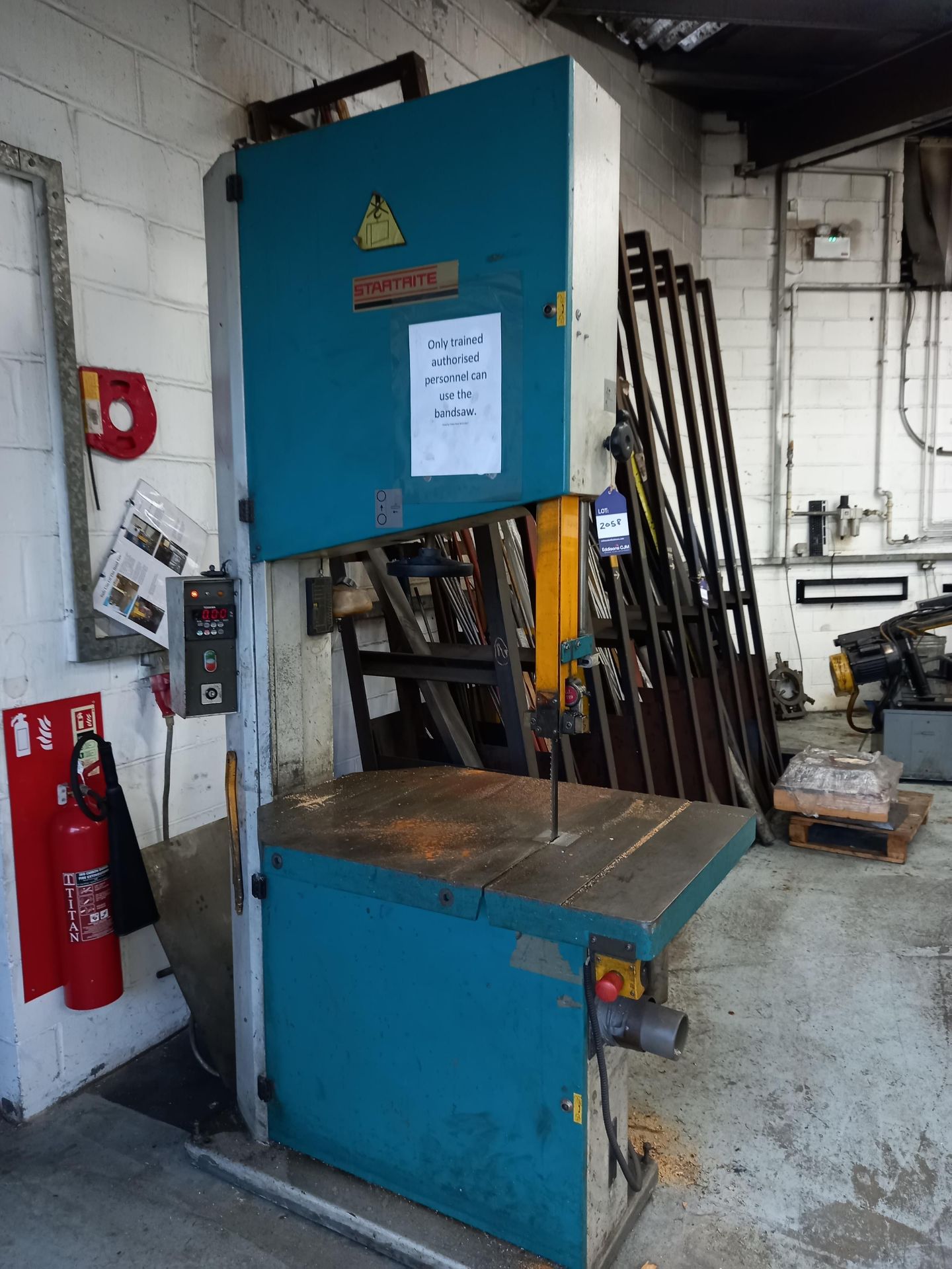 Startrite Vertical Bandsaw