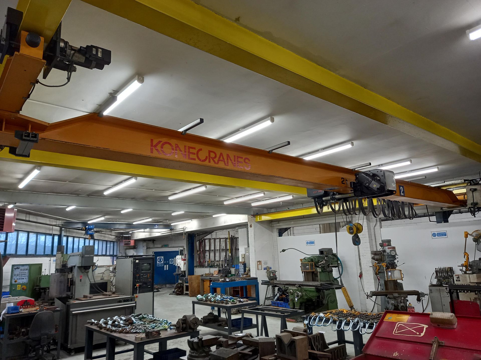 2 x Overhead Travelling Cranes 3T & 2T - Image 5 of 9