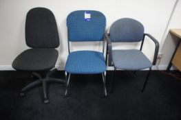 3 x Various Office Chairs