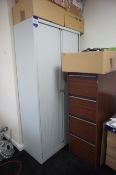 Double Tambour Door Office Cabinet 1970mm x 1000mm x 470mm