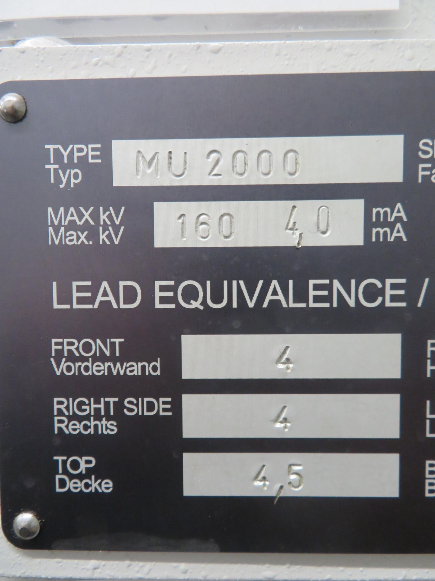 YXLON MU2000 Industrial X-Ray Machine - Image 6 of 7