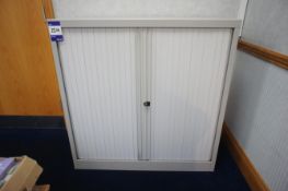 Double Tambour Door Office Cabinet 1000mm x 100mm x 470mm