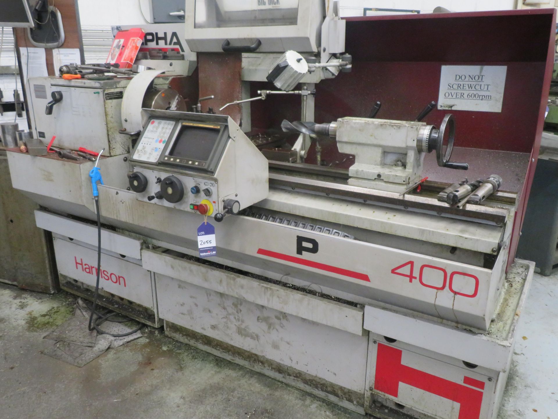 Harrision Alpha 400 Centre Lathe