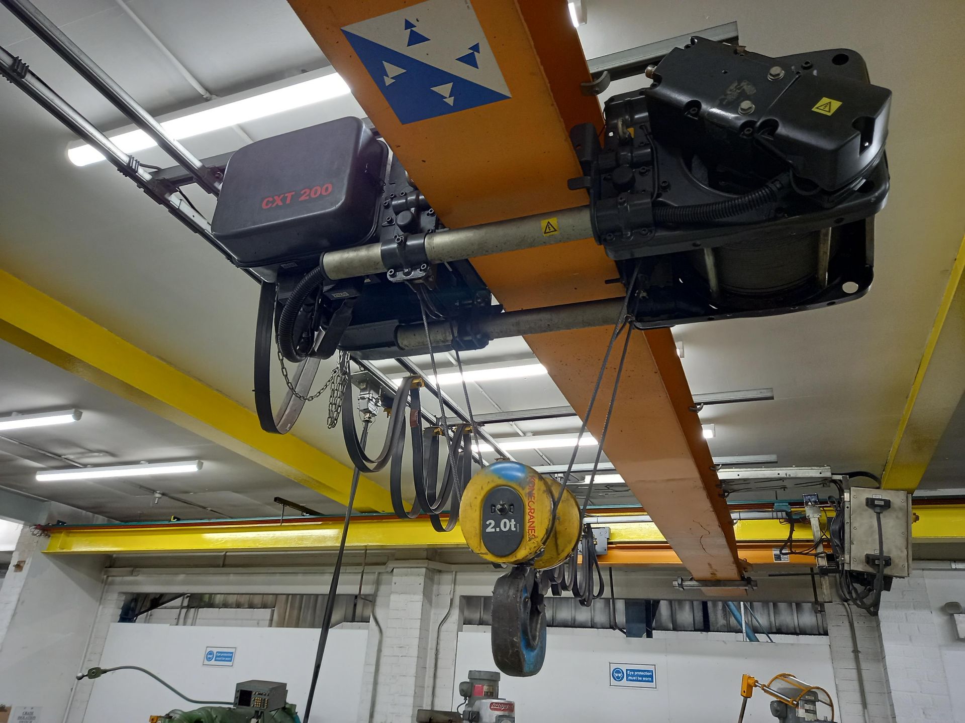 2 x Overhead Travelling Cranes 3T & 2T - Image 6 of 9