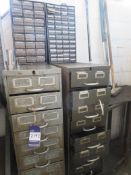 2 x Metal Cabinets and Contents