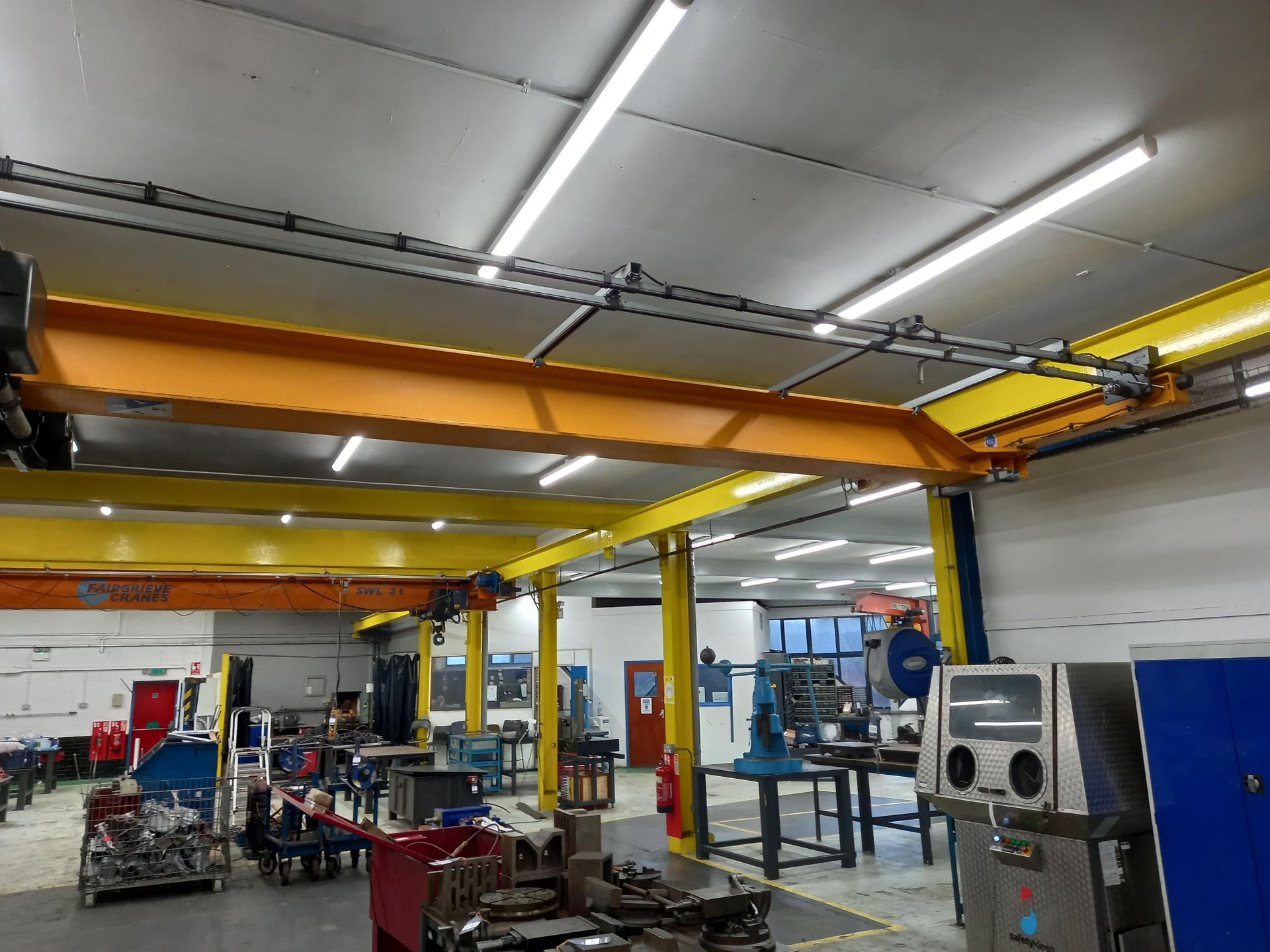 2 x Overhead Travelling Cranes 3T & 2T - Image 8 of 9