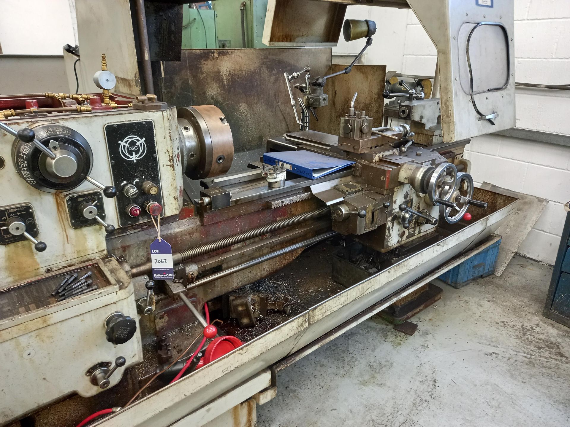 DS+G Type 1307 x 40 Centre Lathe (Spares/Repair) - Image 3 of 5