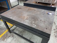 Steel Surface Plate on stand