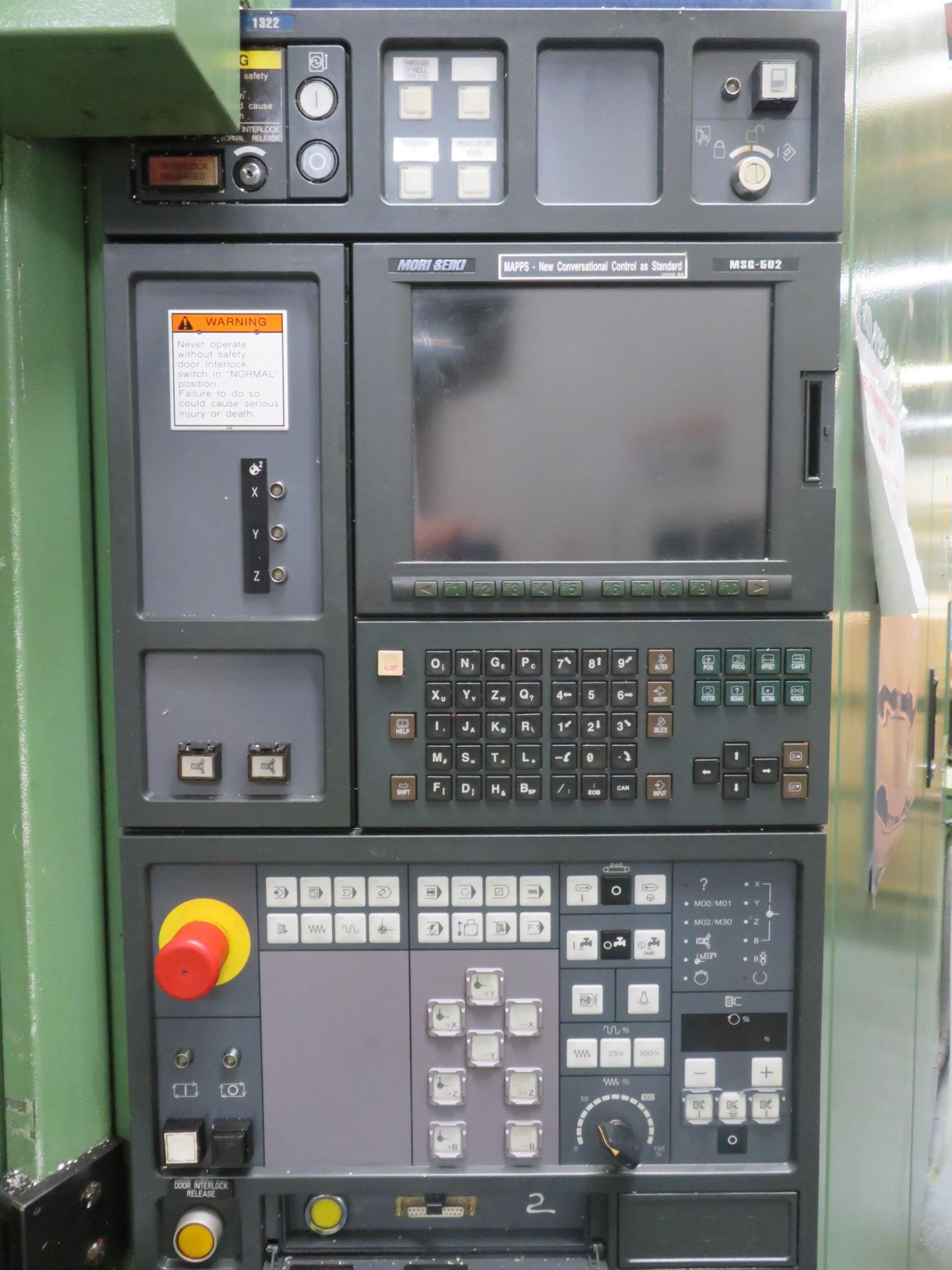 Mori-Seiki SH-503 Horizontal Machining Centre - Image 5 of 18