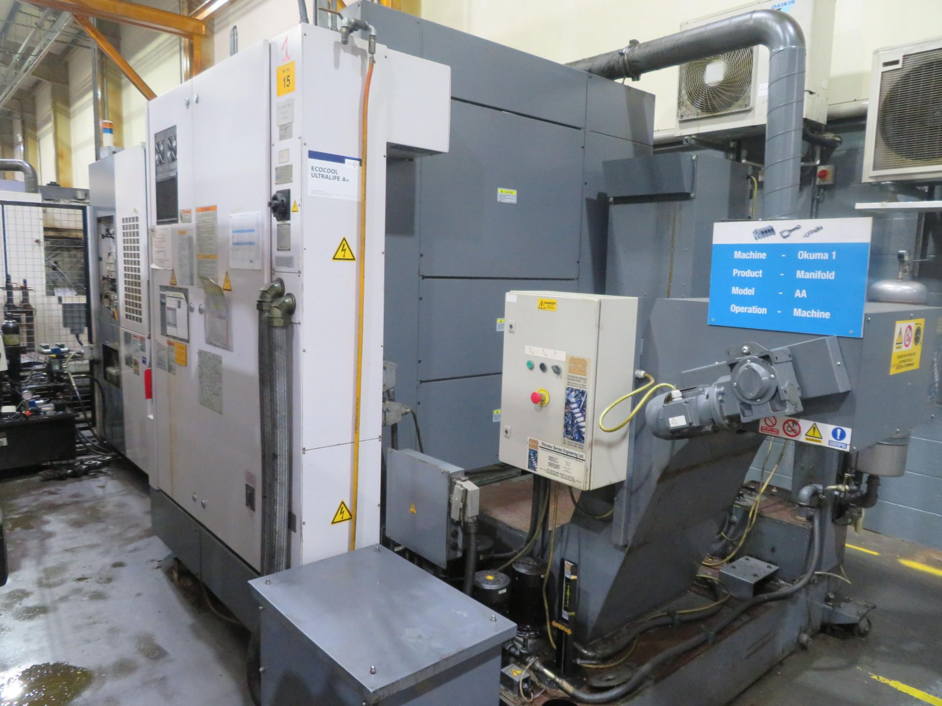 Okuma MA-400HA Horizontal Machining Centre