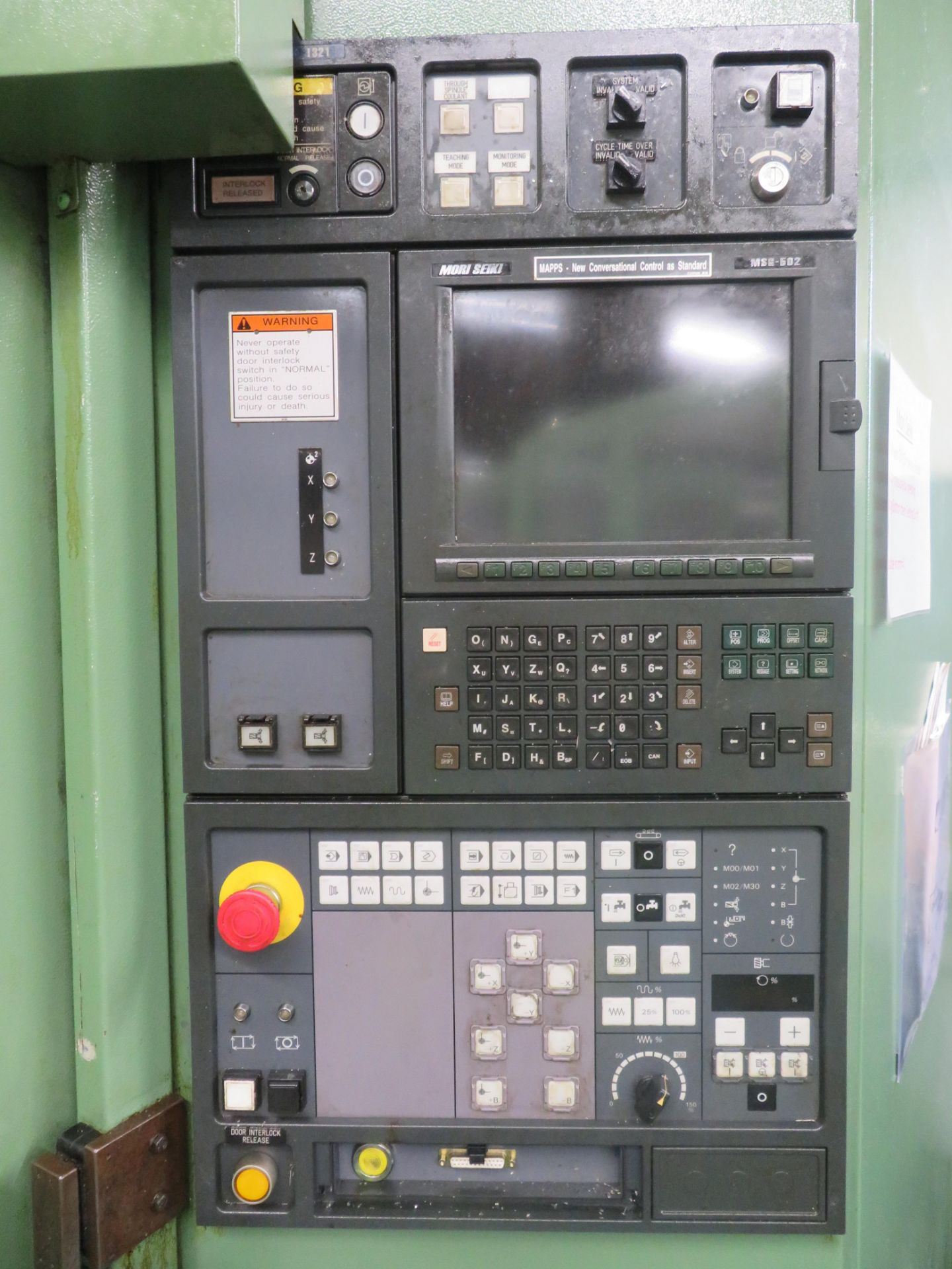 Mori-Seiki SH-503 Horizontal Machining Centre - Image 4 of 6