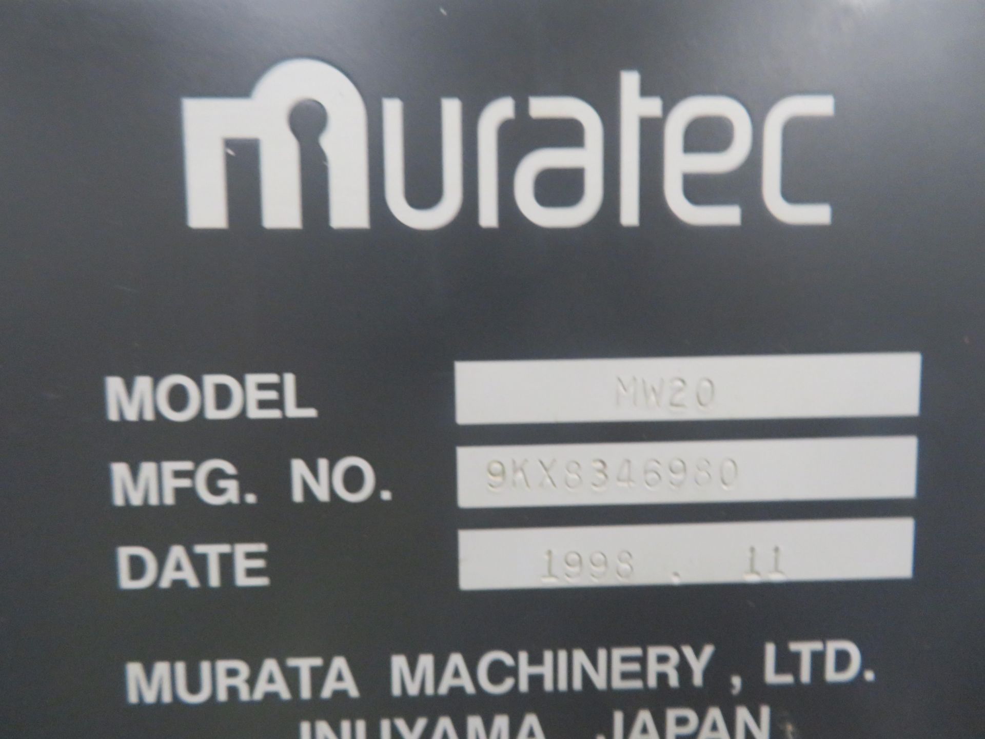 Muratec MW20 Horizontal Lathe - Image 4 of 6