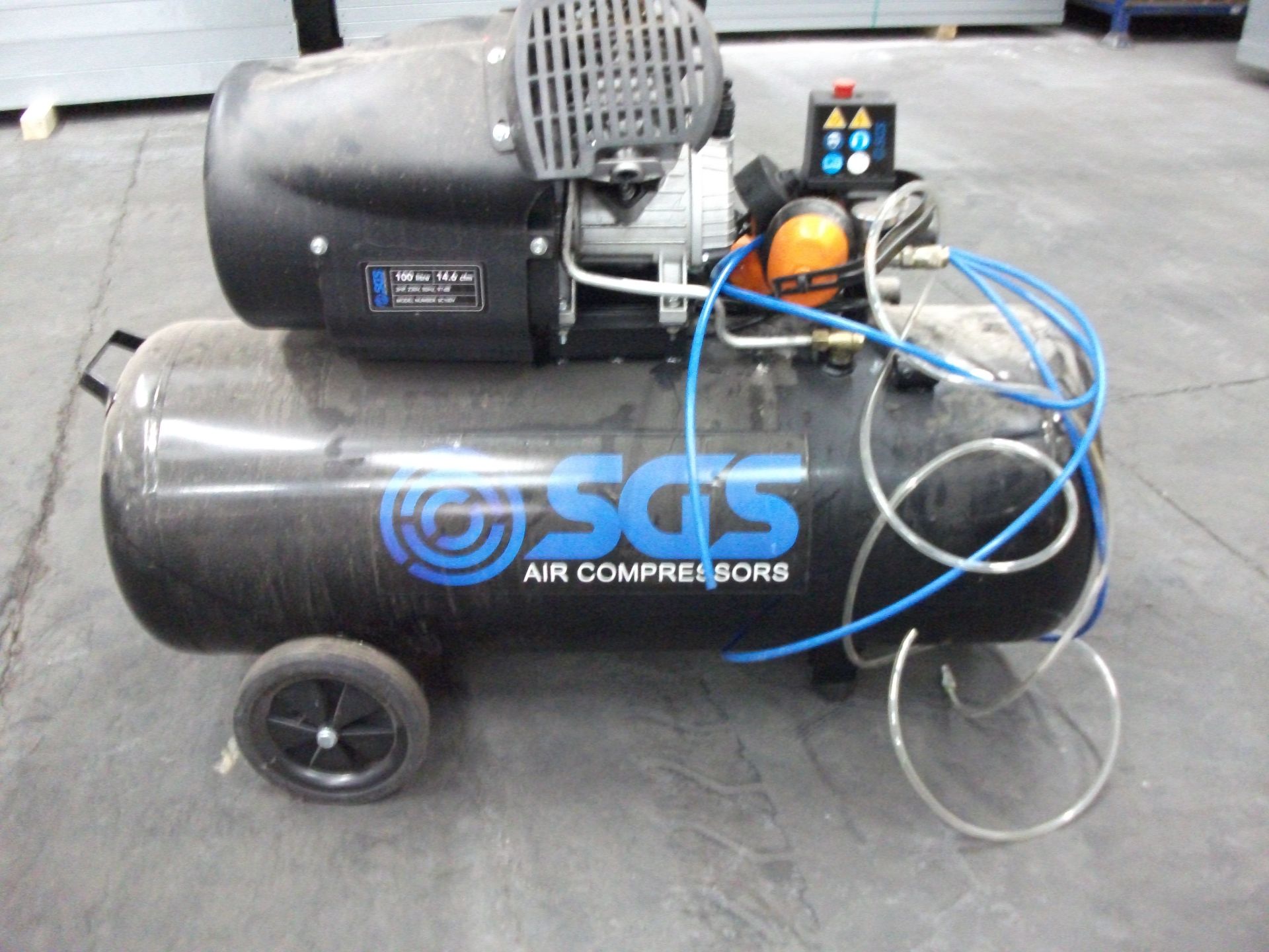 SGS Mobile Air compressor, 2019, 100L Tank
