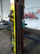 Quantity of Various Lifting Chains and Shackles