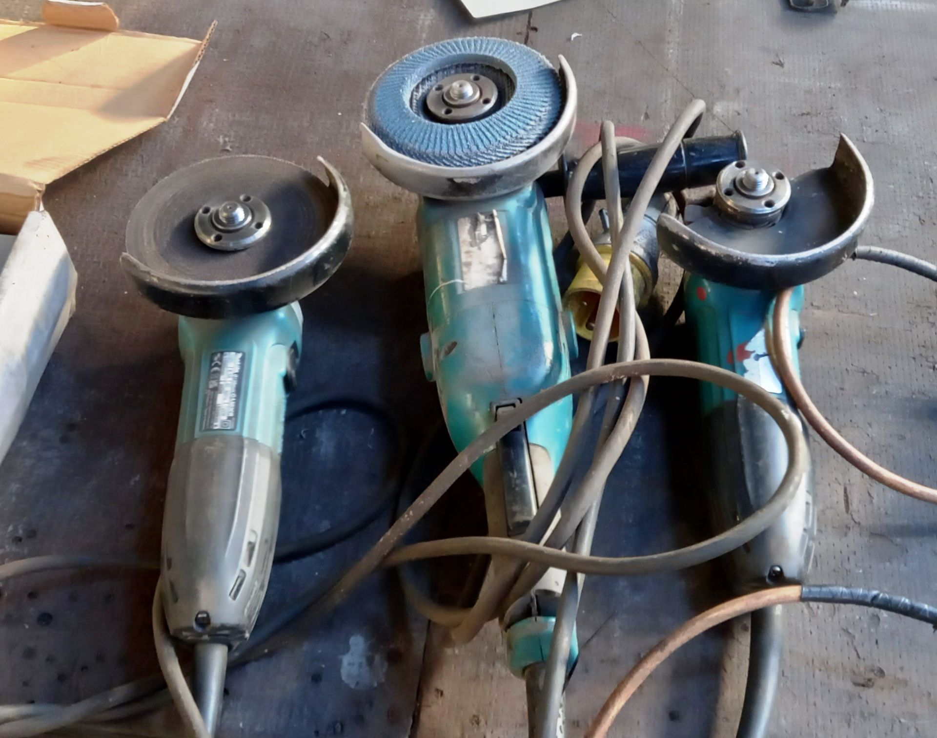 3 x various Makita Grinders