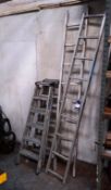 4 x various ladders