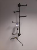 Unique wall mounted coat stand (Located in Burton-