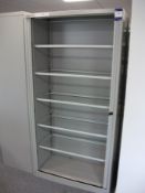 Bisley Tambour Front Cupboard, Side opening tambour cupboard with Roll Out Filing frames, overall